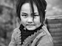 portrait girl sap mountains vietnam